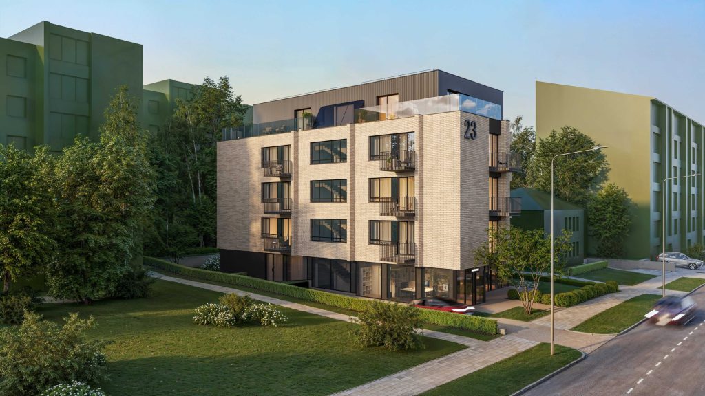 Šilo 23 (Šilo g. 23) - Multi apartment - visualization