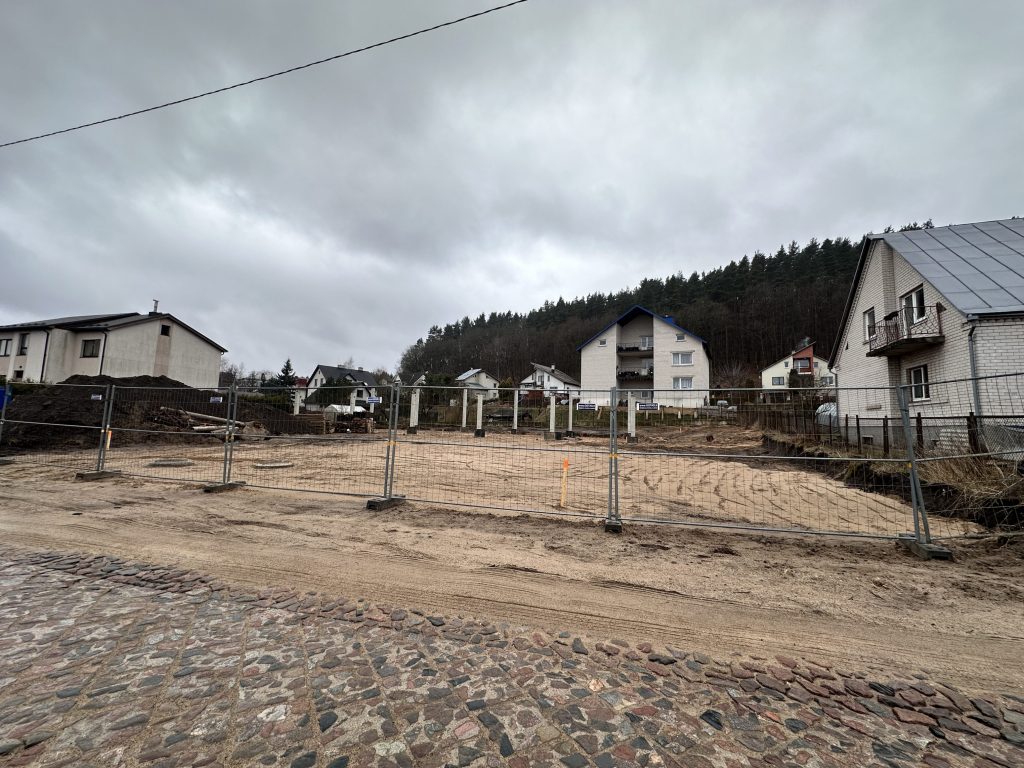 Aibė Kauno Vokės g. 30 (Kauno Vokės g. 30) - Food store - construction photos