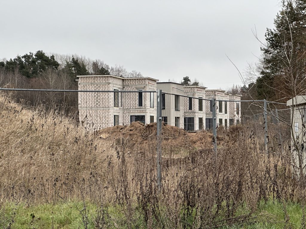 Lazdynėlių g. 115, 117, 119, 121, 123, 125, 127 (Lazdynėlių g. 115, 117, 119, 121, 123, 125, 127) - Row housing - construction photos