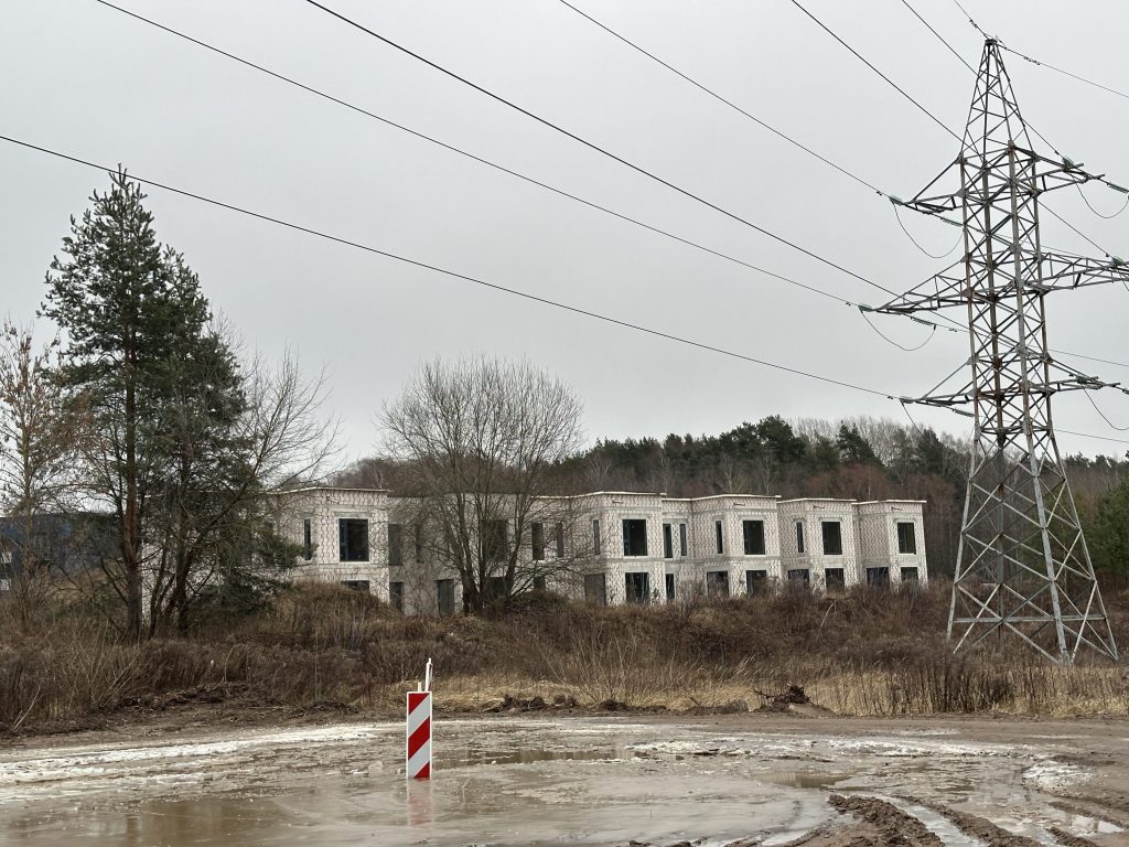 Lazdynėlių g. 115, 117, 119, 121, 123, 125, 127 (Lazdynėlių g. 115, 117, 119, 121, 123, 125, 127) - Row housing - construction photos