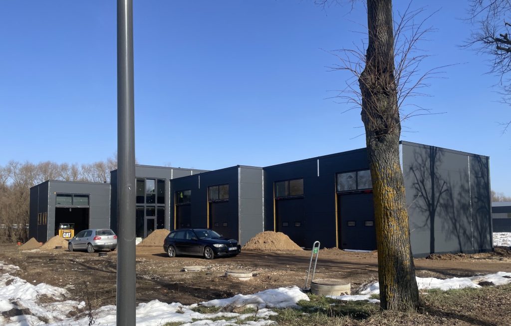 Marvelės g. 106C (Marvelės g. 106C) - Showroom / Service center - construction photos