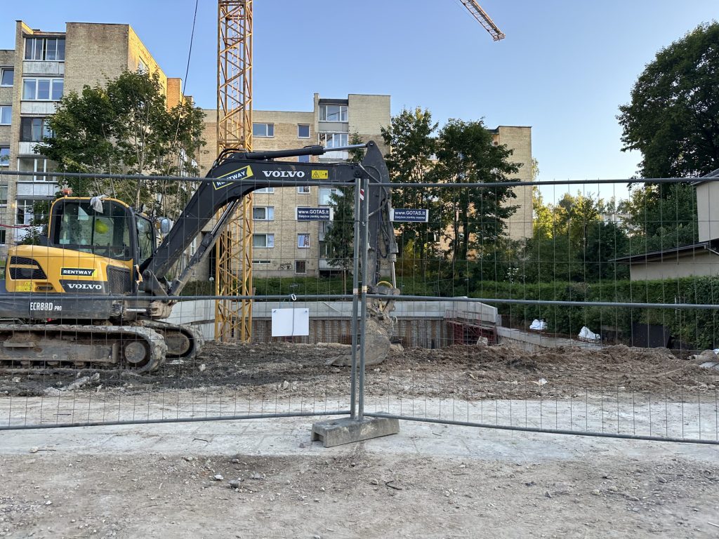 Šilo 23 (Šilo g. 23) - Multi apartment - construction photos