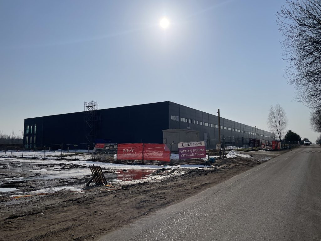 West Garden 2 etapas (Vakarinė g. 10) - Laohoone - ehituse fotod