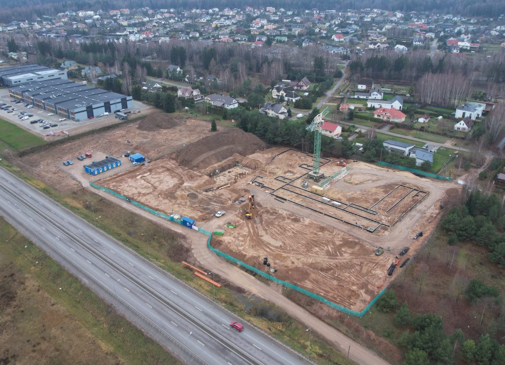 Vanaginės g. 51A (Vanaginės g. 51A, Didžiosios Riešės k., Riešės sen.) - Primary and secondary education - construction photos