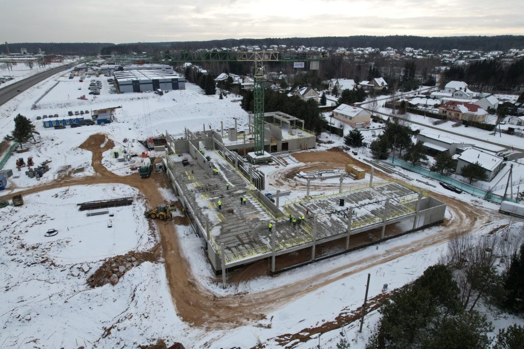 Vanaginės g. 51A (Vanaginės g. 51A, Didžiosios Riešės k., Riešės sen.) - Primary and secondary education - construction photos