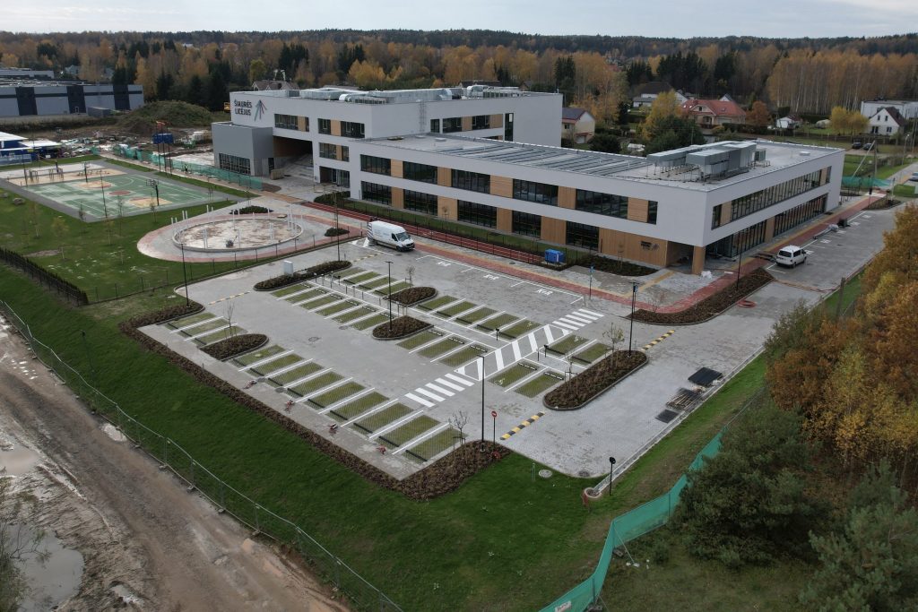 Vanaginės g. 51A (Vanaginės g. 51A, Didžiosios Riešės k., Riešės sen.) - Primary and secondary education - construction photos