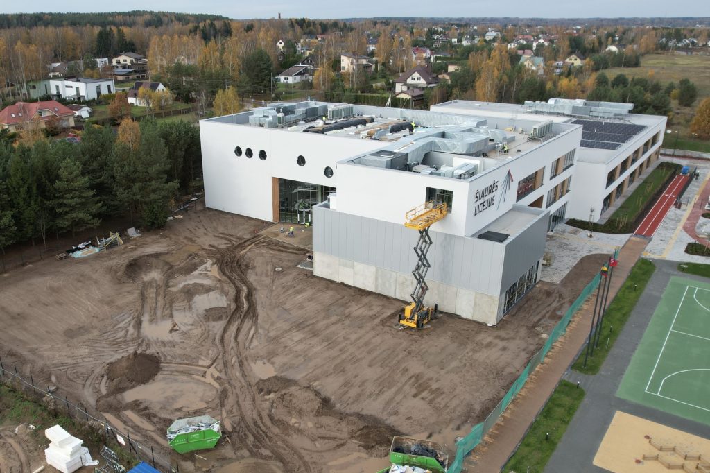 Vanaginės g. 51A (Vanaginės g. 51A, Didžiosios Riešės k., Riešės sen.) - Primary and secondary education - construction photos