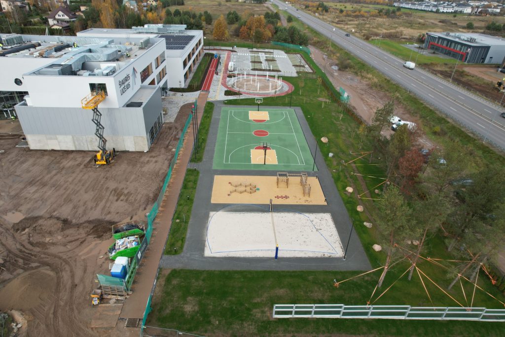 Vanaginės g. 51A (Vanaginės g. 51A, Didžiosios Riešės k., Riešės sen.) - Primary and secondary education - construction photos
