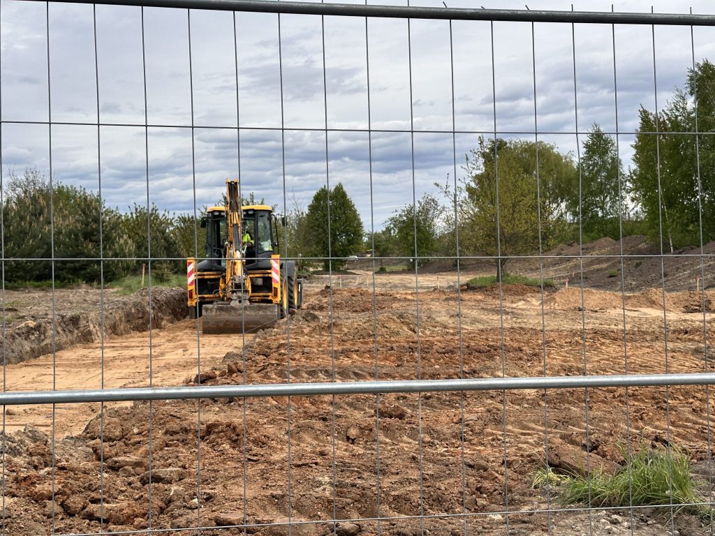 Vijūkų gatvės želdynas (Vijūkų g.) - Park - construction photos