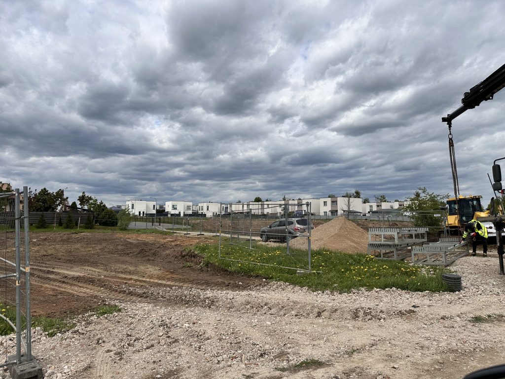 Vijūkų gatvės želdynas (Vijūkų g.) - Park - construction photos