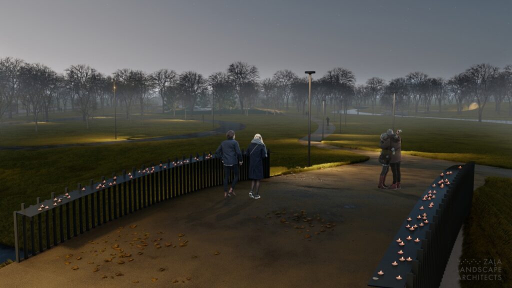 Latvijas Uzvaras parks - 1. kārtā (Uzvaras parks) - Park - visuaalne