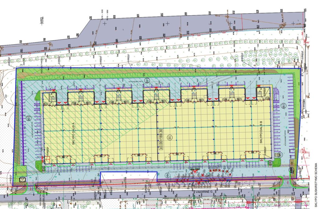 West Garden 2 etapas (Vakarinė g. 10) - Warehouse / Distribution center - visualization