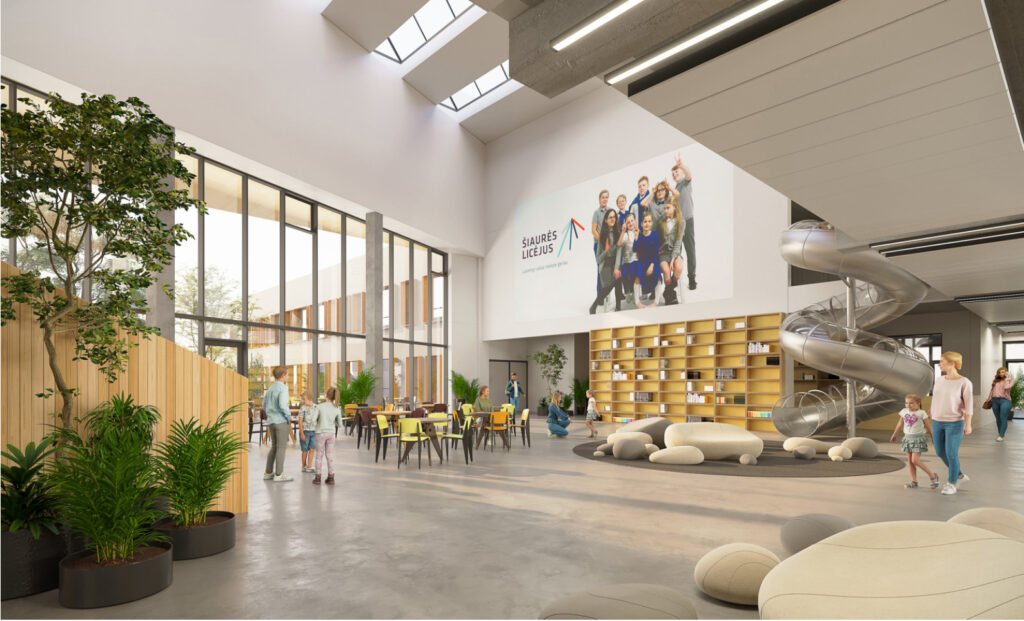 Vanaginės g. 51A (Vanaginės g. 51A, Didžiosios Riešės k., Riešės sen.) - Primary and secondary education - visualization