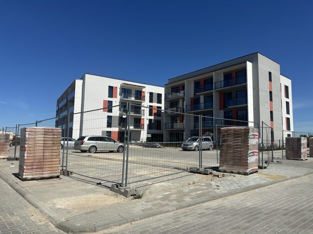 Saulės butai 8 etapas (Ragainės g. 17) - Multi apartment - construction photos