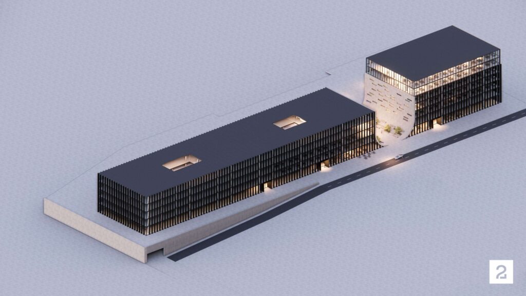 Aerocity Dariaus ir Girėno g. 28A (Dariaus ir Girėno g. 28A) - Office center - visualization