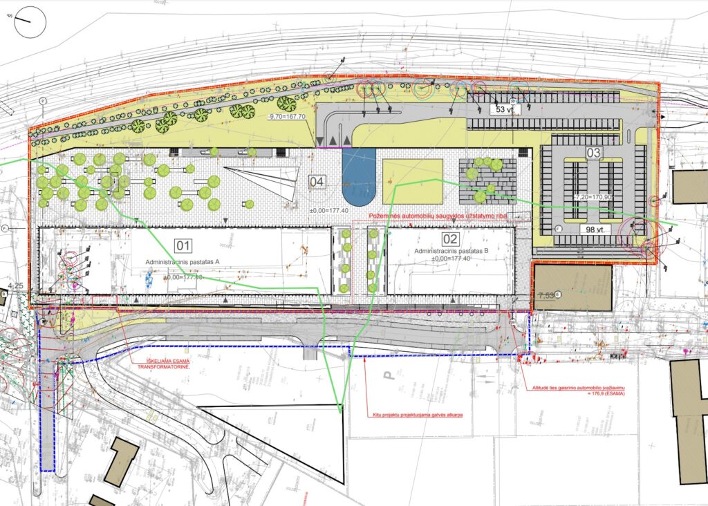 Aerocity Dariaus ir Girėno g. 28A (Dariaus ir Girėno g. 28A) - Office center - visualization