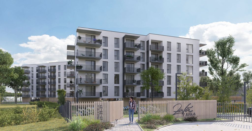 Zaļā Jugla - "B" ēka (Braila iela 23) - Daudzdzīvokļu nams - vizualizācija