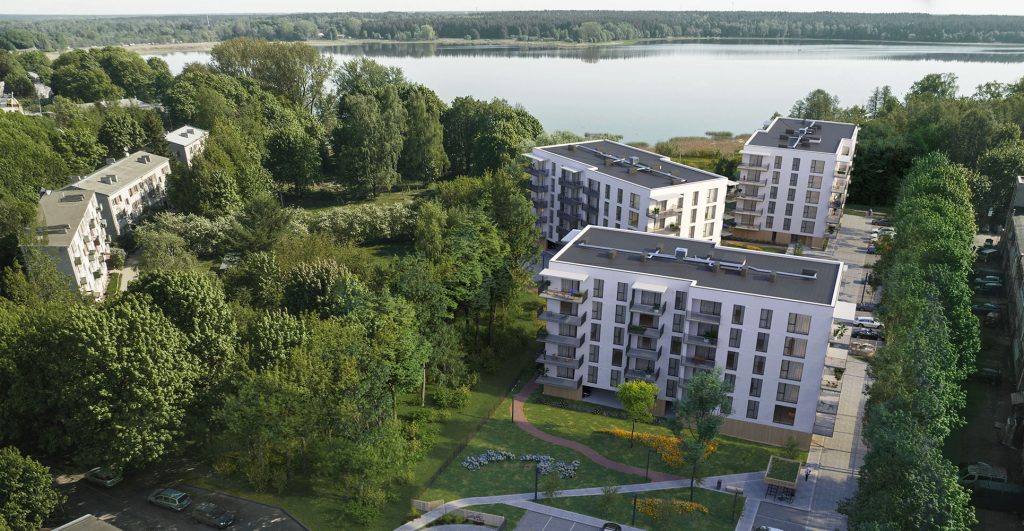 Zaļā Jugla - "B" ēka (Braila iela 23) - Daudzdzīvokļu nams - vizualizācija