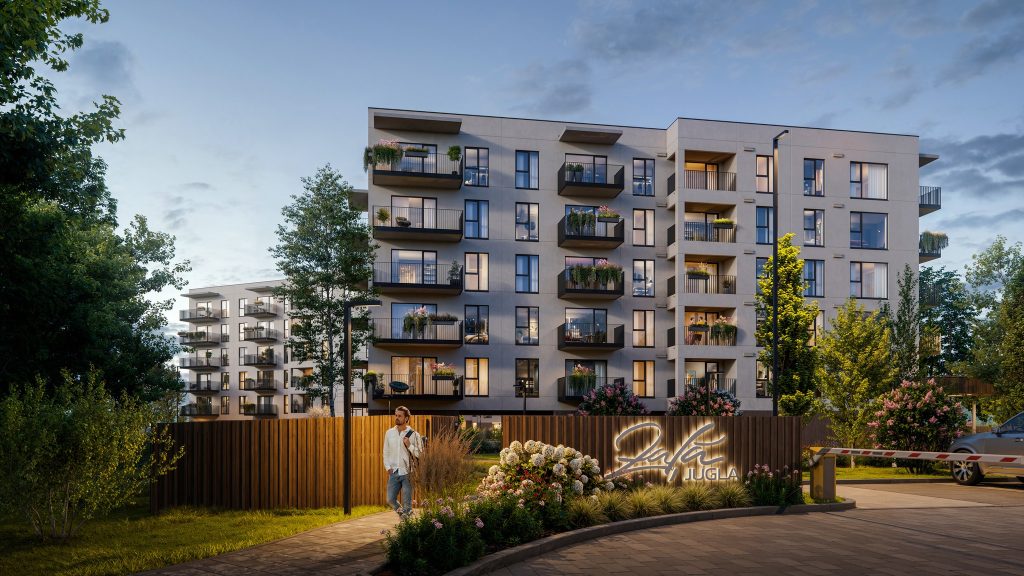 Zaļā Jugla - "B" ēka (Braila iela 23) - Daudzdzīvokļu nams - vizualizācija