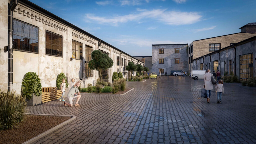 Manufaktūra (Brīvības gatve 401, 401C) - Office center - visualization