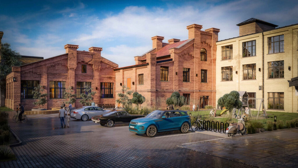 Manufaktūra (Brīvības gatve 401, 401C) - Office center - visualization