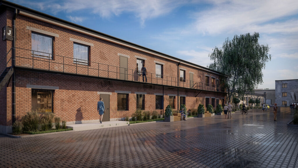 Manufaktūra (Brīvības gatve 401, 401C) - Office center - visualization