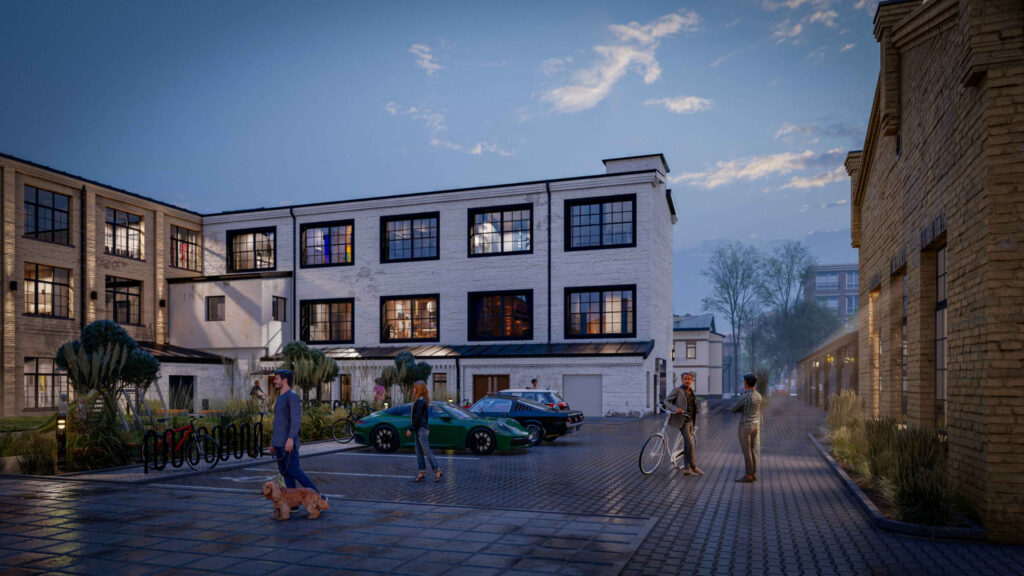 Manufaktūra (Brīvības gatve 401, 401C) - Office center - visualization