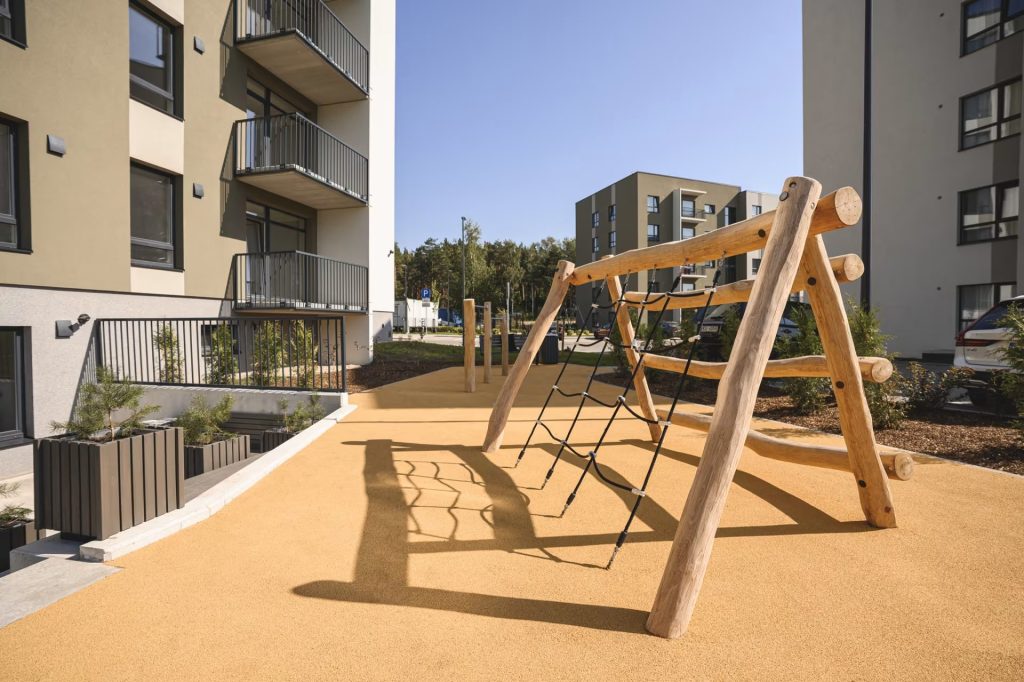 Mežpilsēta - 2. kārta - 4. ēka (Hipokrāta iela 18) - Daudzdzīvokļu nams - būvdarbu attēli