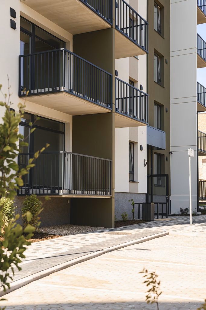 Mežpilsēta - 2. kārta - 4. ēka (Hipokrāta iela 18) - Daudzdzīvokļu nams - būvdarbu attēli