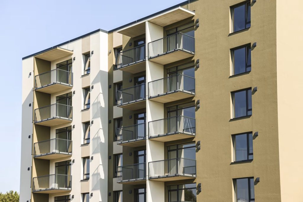 Mežpilsēta - 2. kārta - 4. ēka (Hipokrāta iela 18) - Daudzdzīvokļu nams - būvdarbu attēli