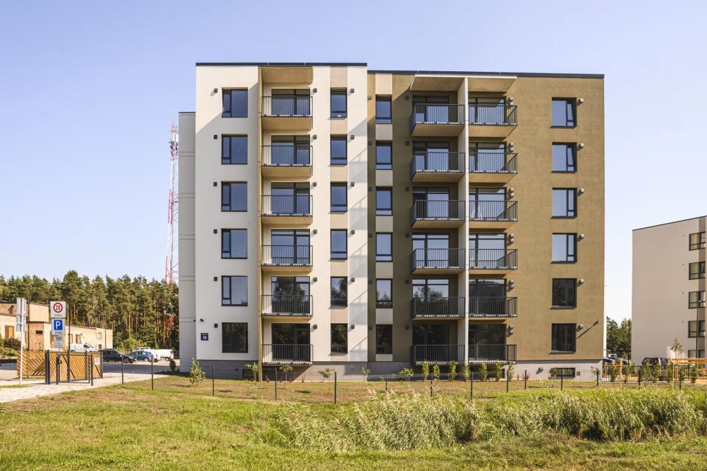 Mežpilsēta - 2. kārta - 4. ēka (Hipokrāta iela 18) - Daudzdzīvokļu nams - būvdarbu attēli