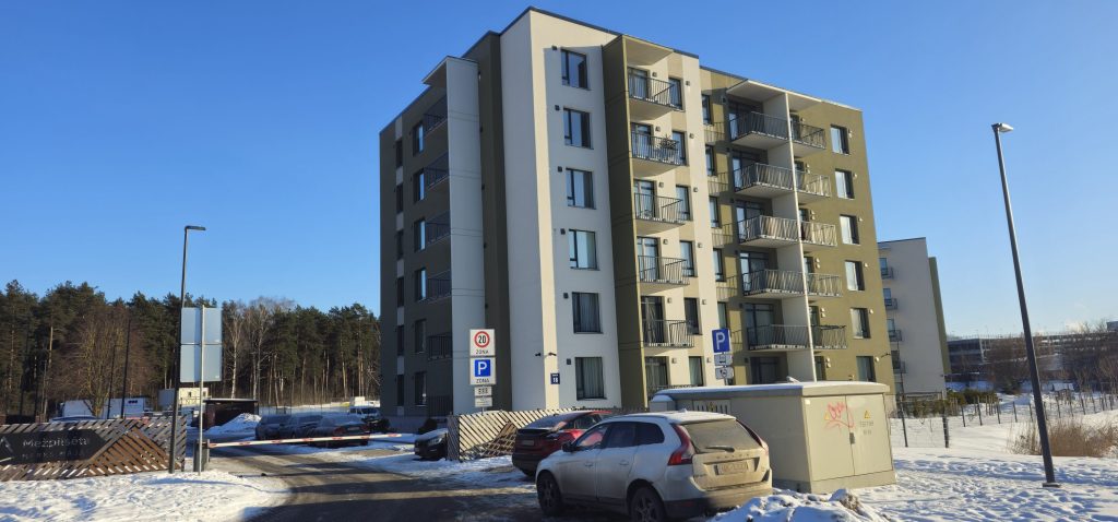 Mežpilsēta - 2. kārta - 4. ēka (Hipokrāta iela 18) - Daugiabutis - statybų nuotraukos