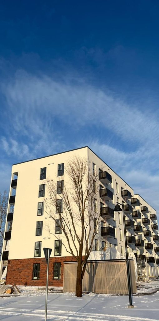 Hartmaņa kvartāls – 1. kārta, 1. ēka (Jelgavas iela 55B) - Multi apartment - construction photos