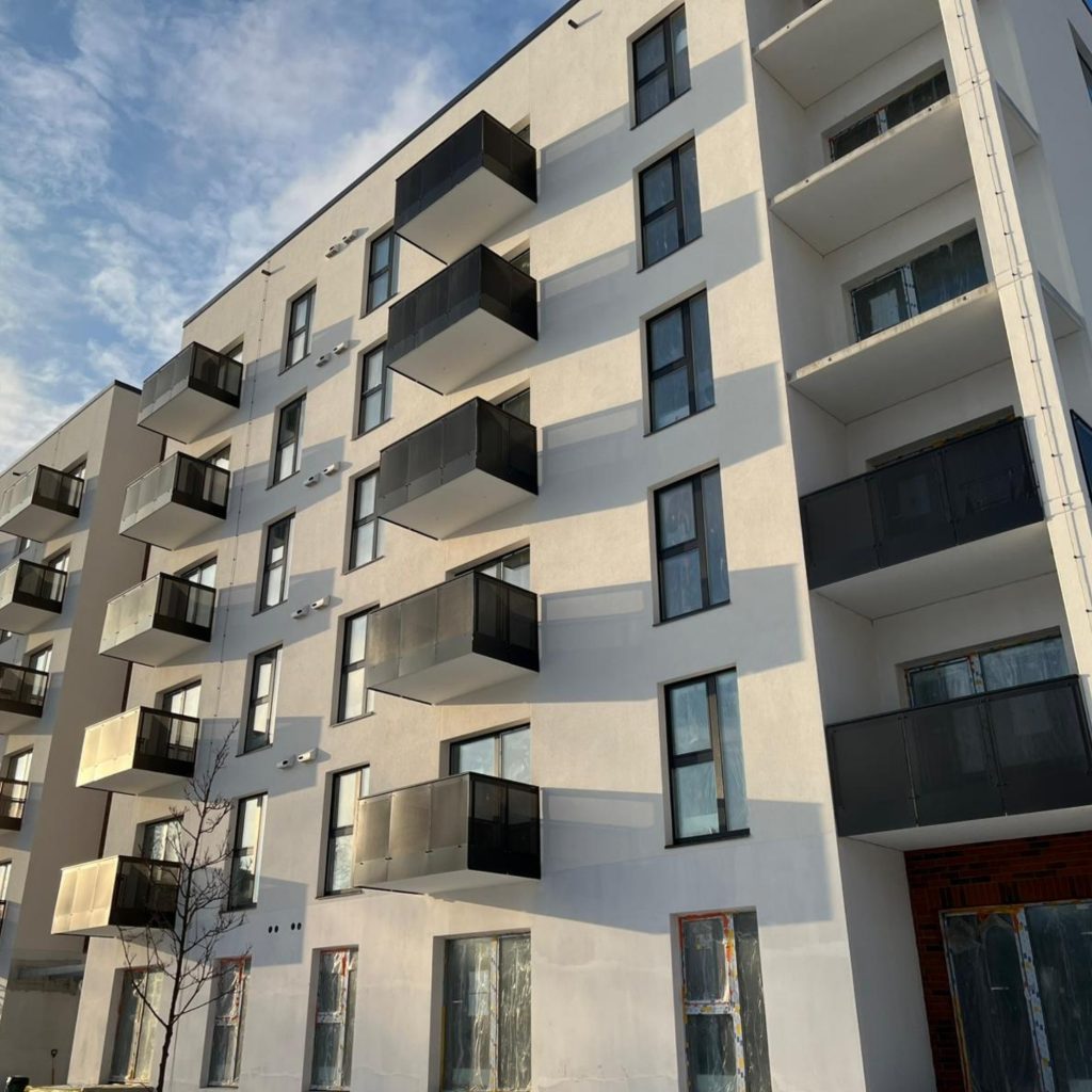 Hartmaņa kvartāls – 1. kārta, 1. ēka (Jelgavas iela 55B) - Multi apartment - construction photos