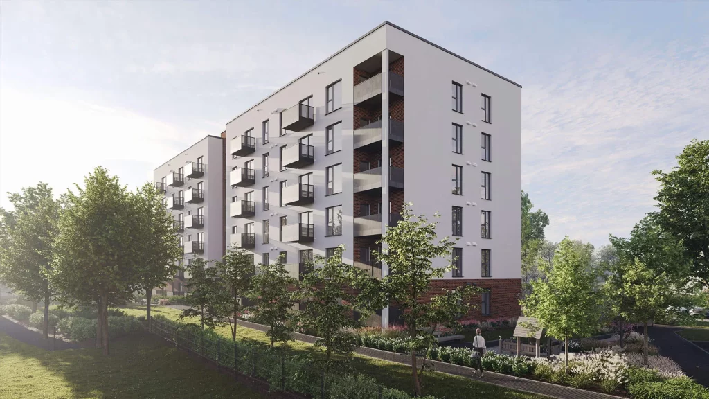 Hartmaņa kvartāls – 1. kārta, 1. ēka (Jelgavas iela 55B) - Multi apartment - visualization