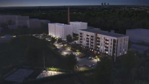 Hartmaņa kvartāls – 2. kārta, 1. ēka (Jelgavas iela 55B) - Daugiabutis