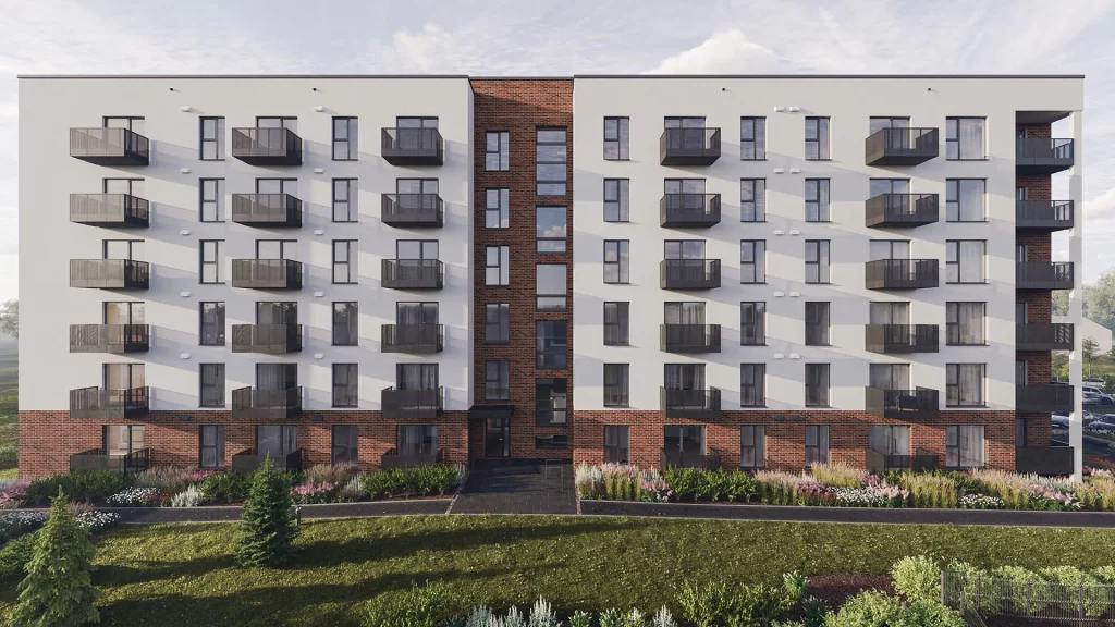 Hartmaņa kvartāls – 1. kārta, 1. ēka (Jelgavas iela 55B) - Multi apartment - visualization