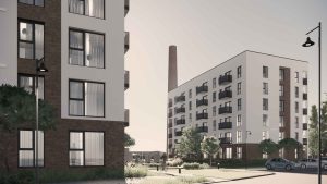 Hartmaņa kvartāls – 2. kārta, 2. ēka (Jelgavas iela 55B) - Daudzdzīvokļu nams