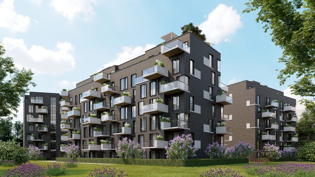 Miera Rezidences - 1. kārta (Miera iela 75) - Daugiabutis - vizualizacija