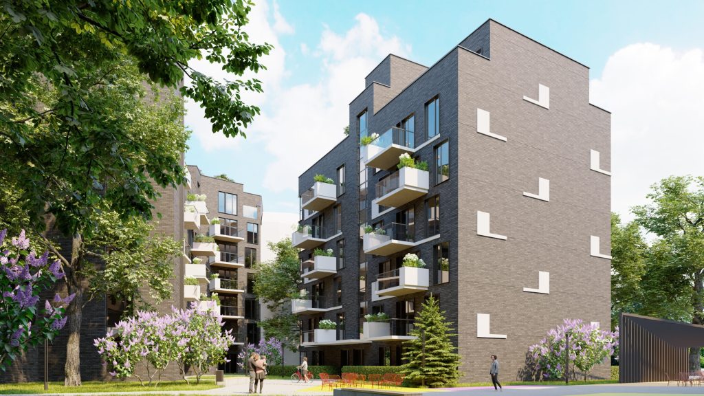 Miera Rezidences - 1. kārta (Miera iela 75) - Daugiabutis - vizualizacija