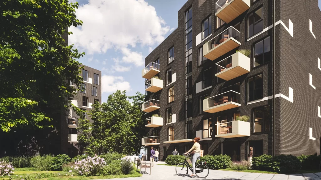 Miera Rezidences - 1. kārta (Miera iela 75) - Daugiabutis - vizualizacija