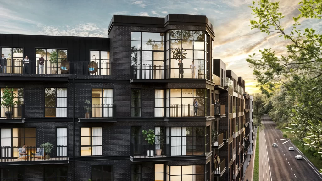 Miera Rezidences - 1. kārta (Miera iela 75) - Daugiabutis - vizualizacija