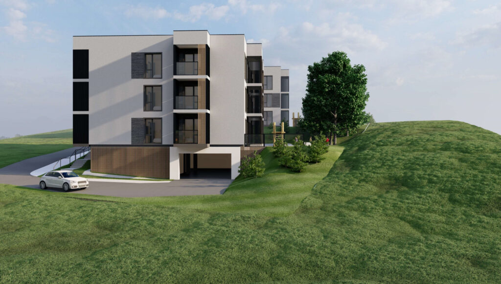 Pergalės g. 9B (Pergalės g. 9B, Riešės k., Avižienių sen.) - Multi apartment - visualization