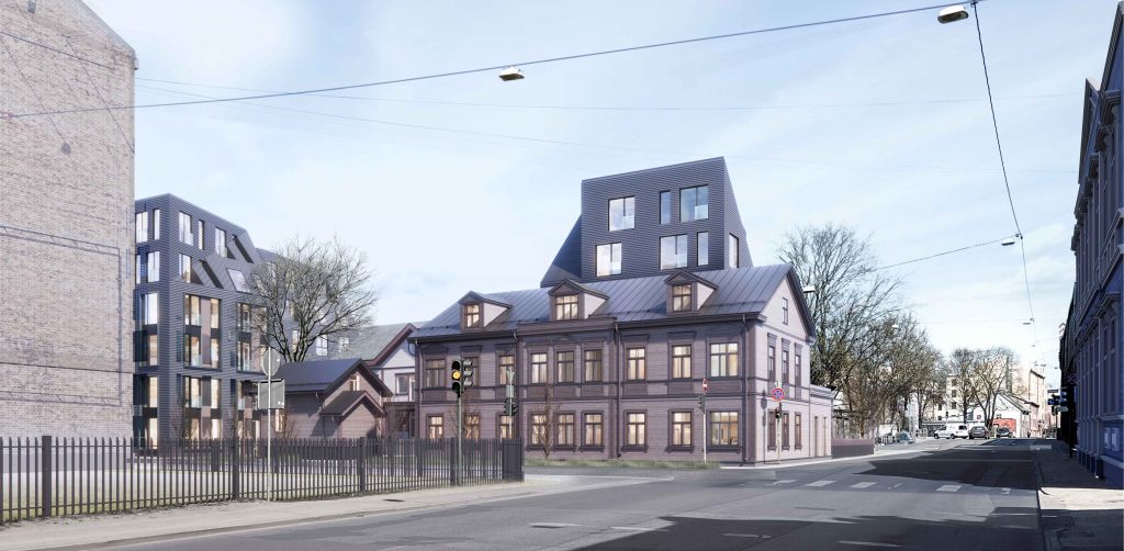 Stabu iela 121 (Stabu iela 121) - Daugiabutis - vizualizacija