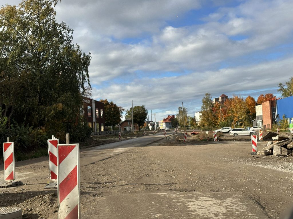 H. ir O. Minkovskių gatvė (H. ir O. Minkovskių g.) - Bike path, Street - construction photos