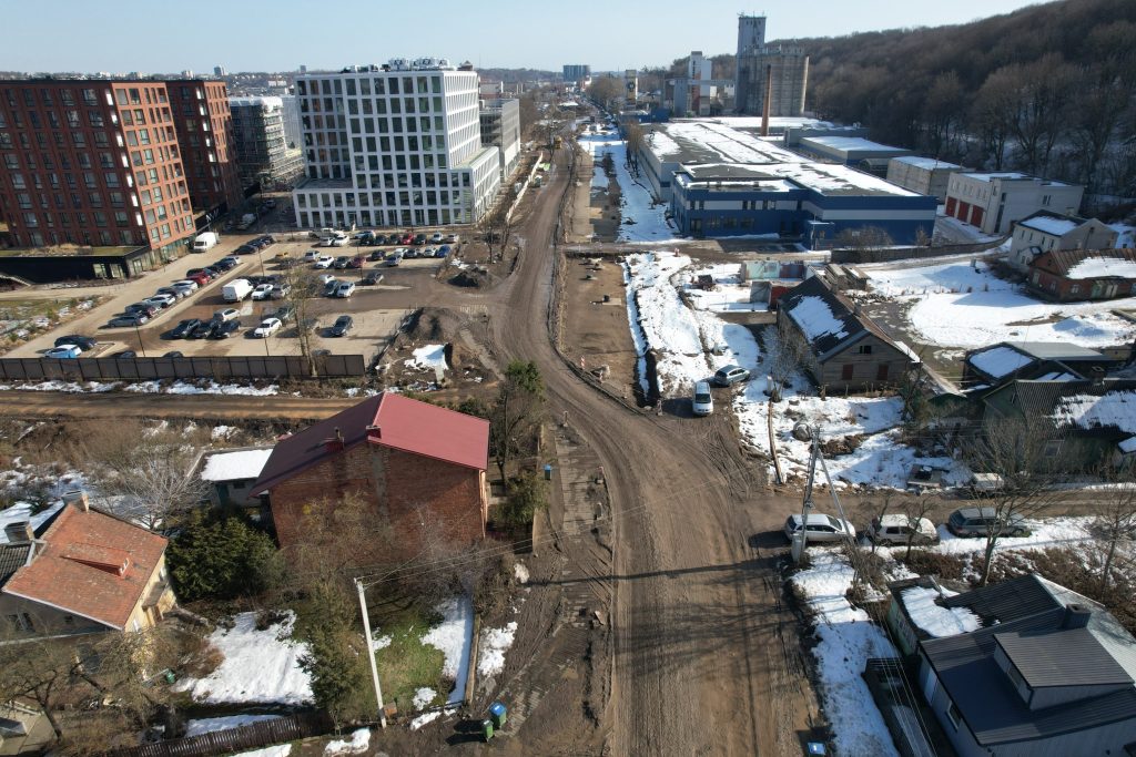 H. ir O. Minkovskių gatvė (H. ir O. Minkovskių g.) - Bike path, Street - construction photos
