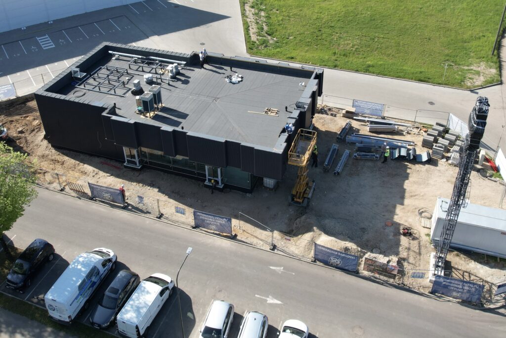 Hesburger Taikos pr. (Taikos pr. 122) - Ēdināšanas pakalpojumi - būvdarbu attēli