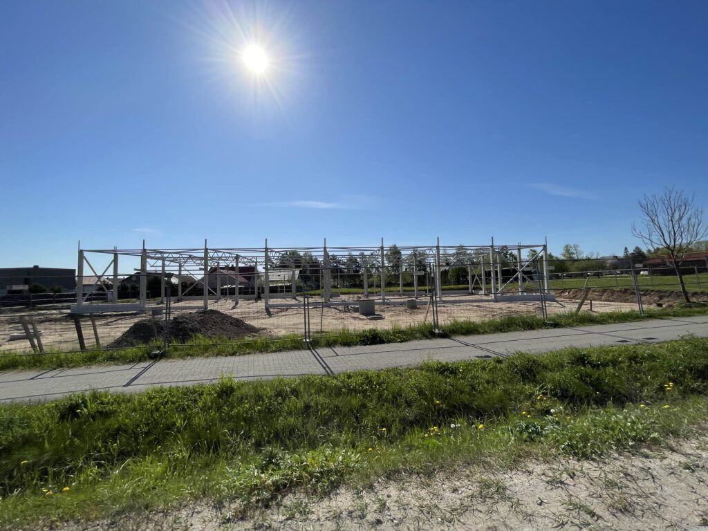 Malūno g. 1 (Malūno g. 1, Gindulių k.) - Shopping center - construction photos