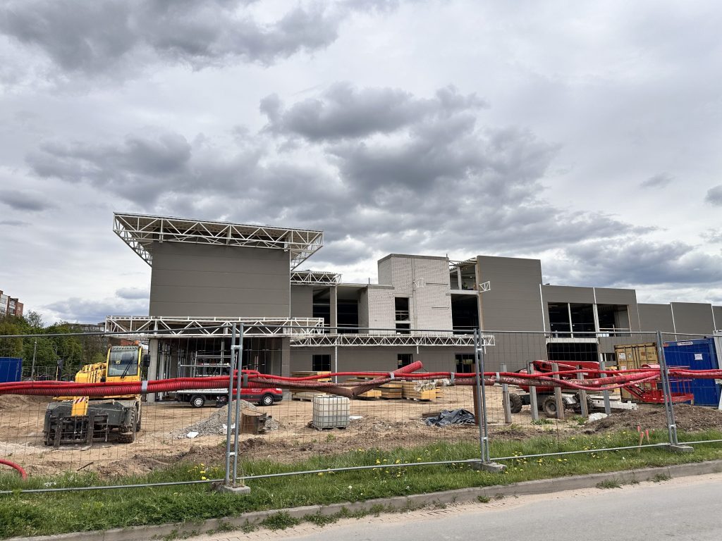 Raudondvario pl. 169B (Raudondvario pl. 169B) - Other commercial, Shopping center - construction photos