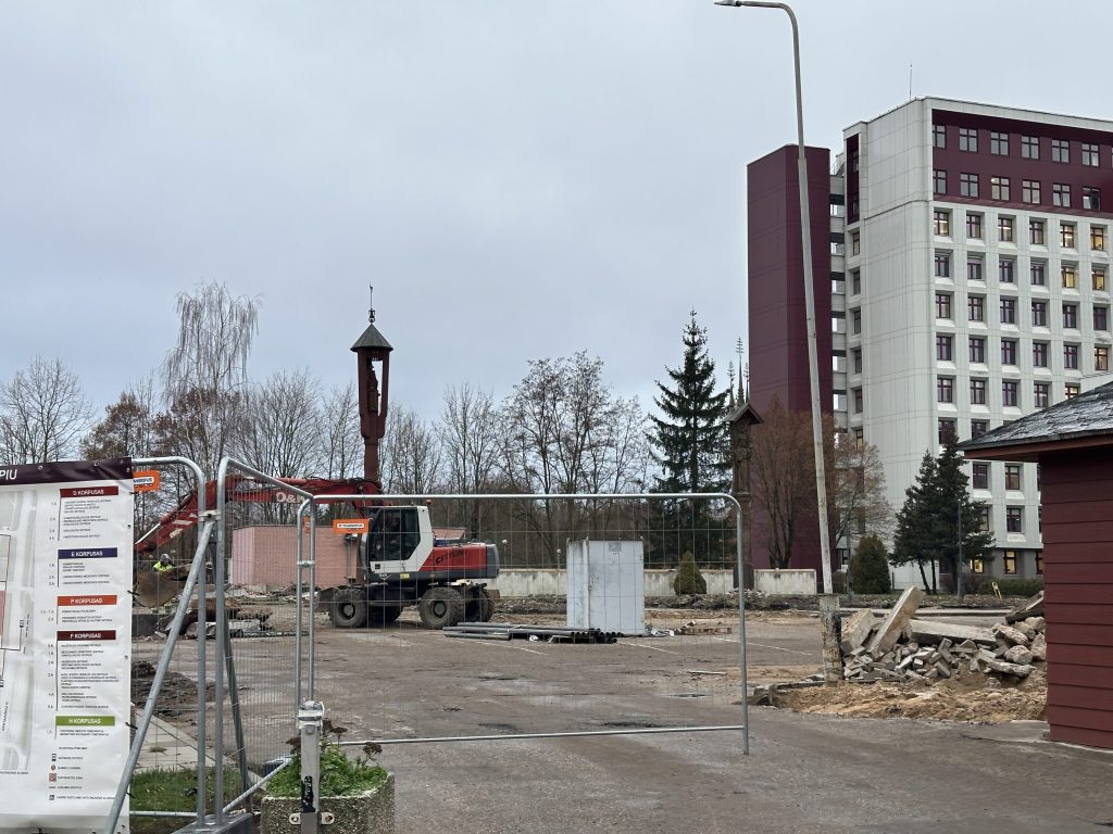 Santaros klinikų priėmimo korpusas (Santariškių g. 2) - Hospital - construction photos